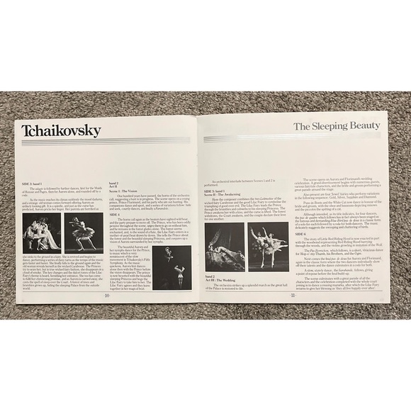 Tchaikovsky The Sleeping Beauty Record Collection w/autograph of Margot Fonteyn - Picture 13 of 14